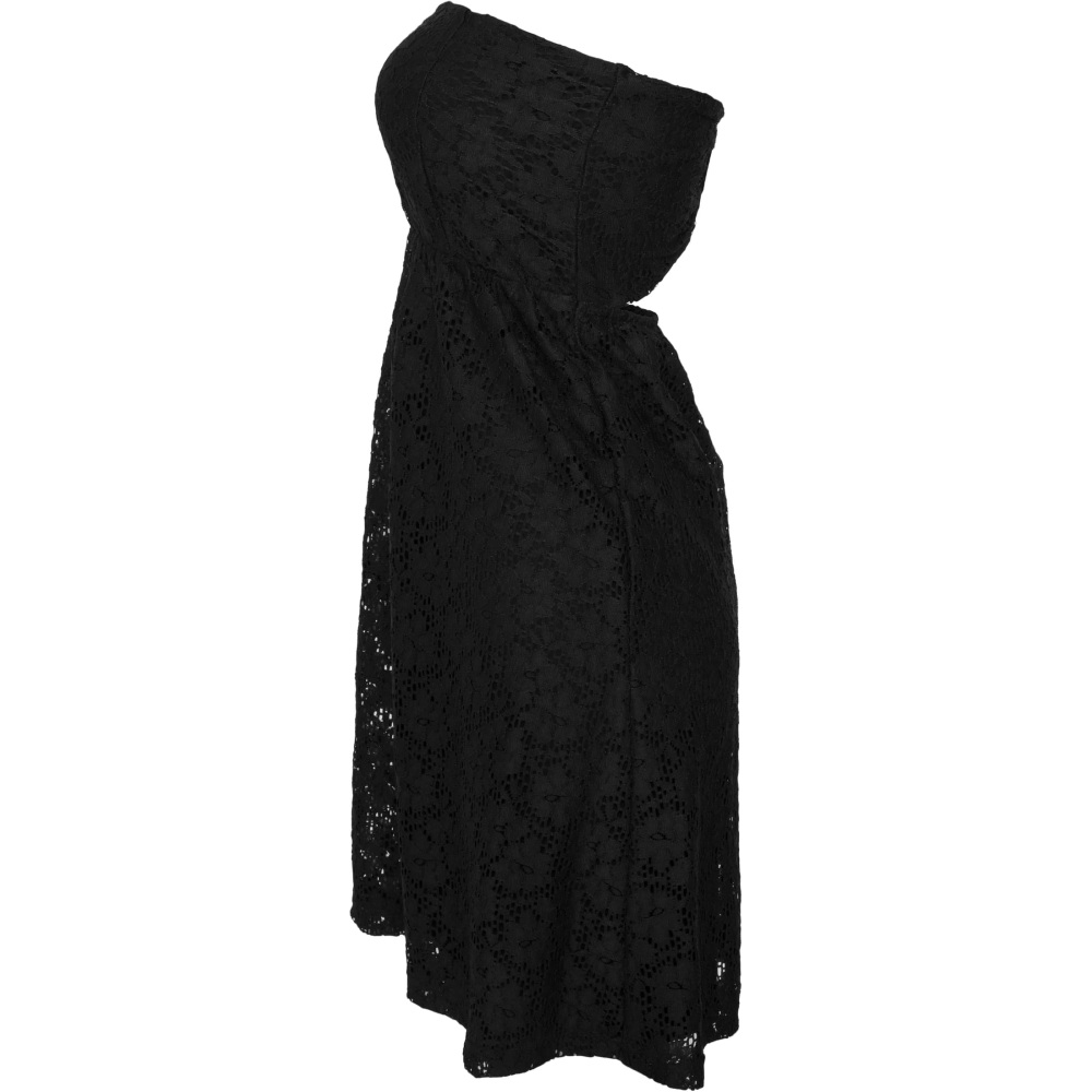 Urban Classics - Laces Short dress - Black
